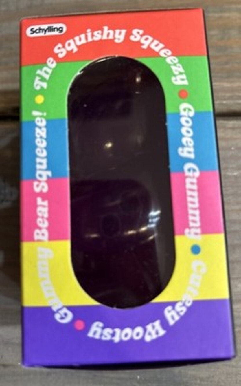 Needoh Gummy Bear Sensory Fidget Toy Jelly-Like Filling  3.5" Tall Purple 💜🧸 - Picture 3 of 5